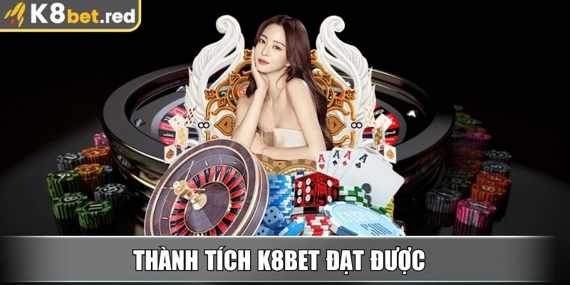 Thành tích K8bet đạt được