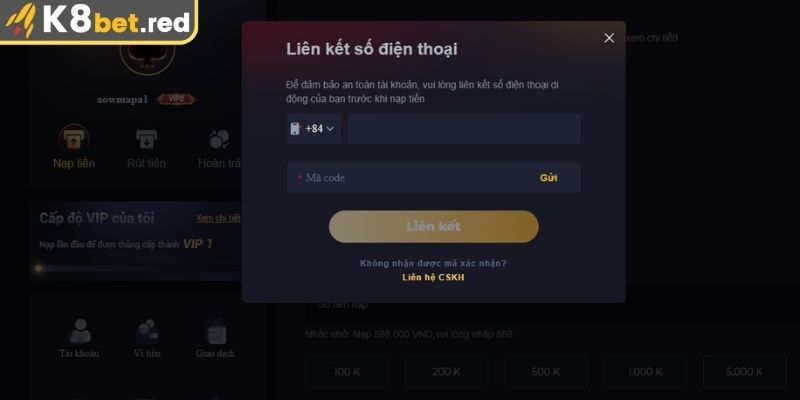 Lỗi nhập sai thông tin
